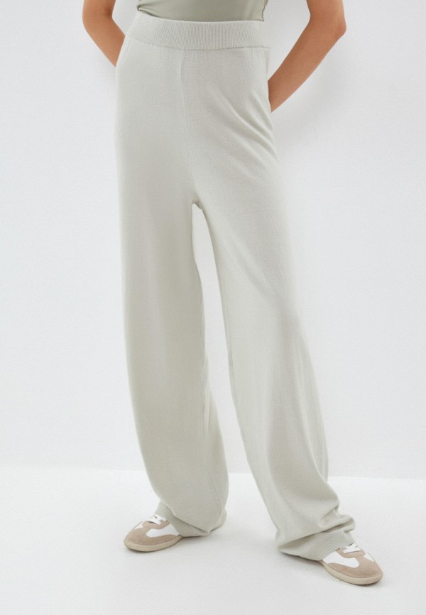 женские повседневные брюки zarina, серые