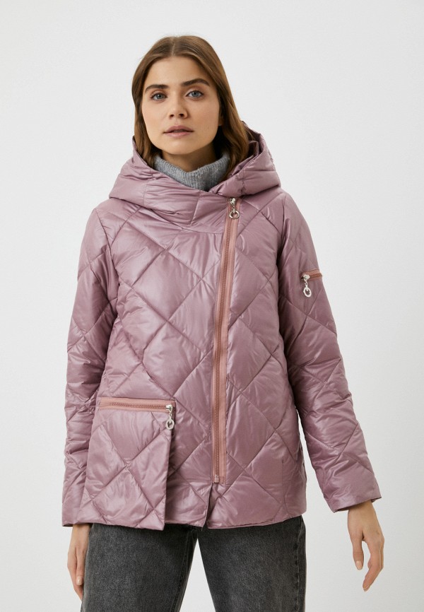 женская утепленные куртка fadjo, розовая