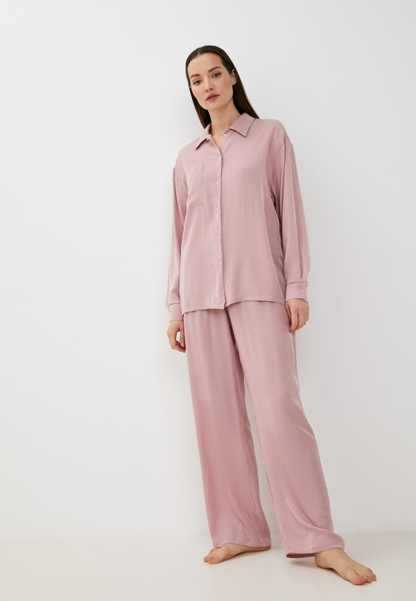 женская пижама kaftan, розовая