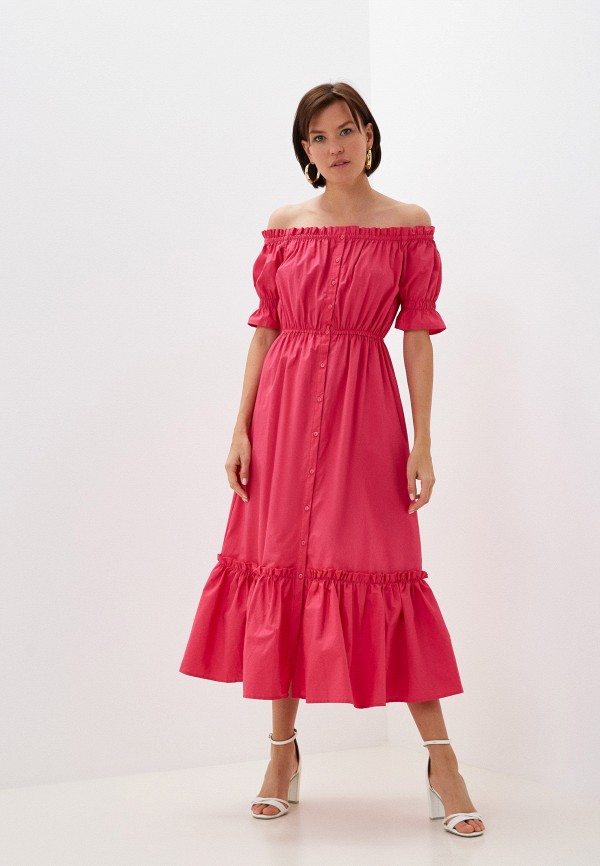 женское платье defacto, розовое