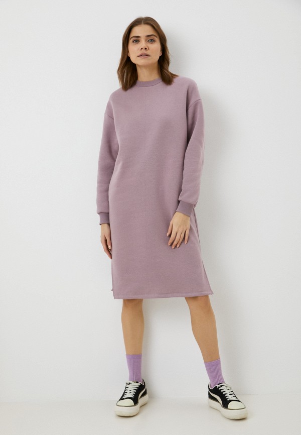 женское платье-толстовки mark formelle, фиолетовое