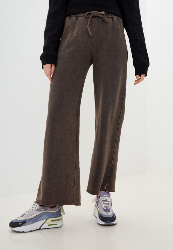женские повседневные брюки trendyol, коричневые