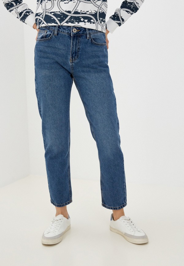 женские прямые джинсы o’stin, синие