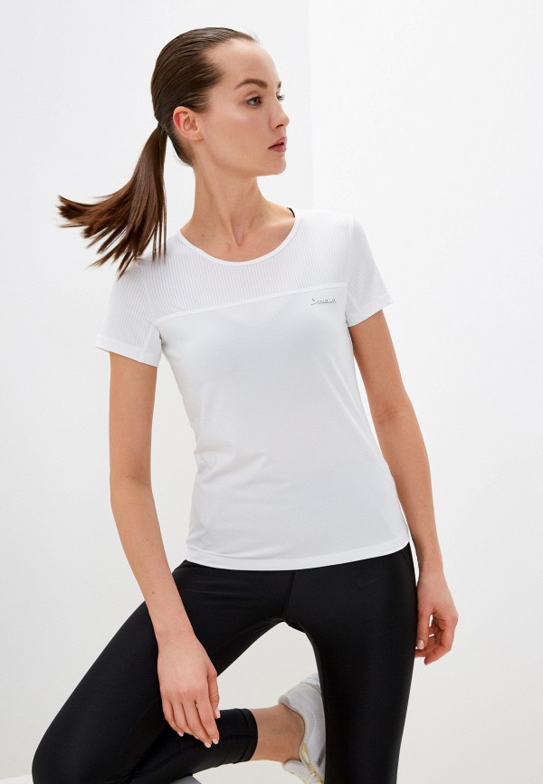 женская спортивные футболка demix, белая