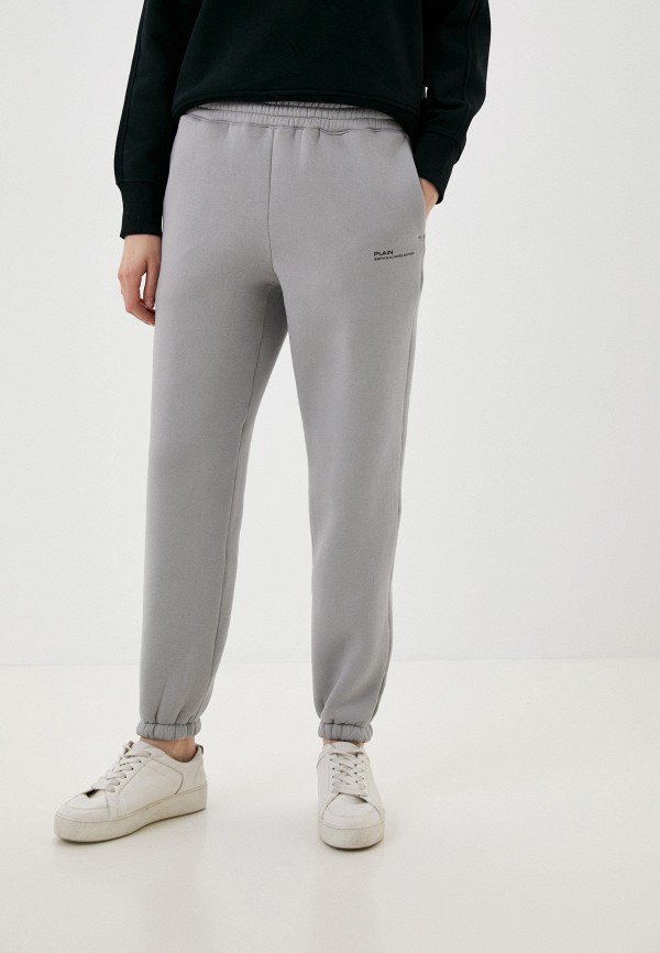 женские спортивные брюки plain, серые