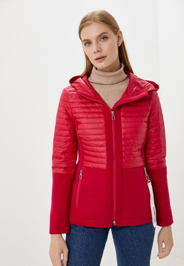 женская утепленные куртка gerry weber, красная