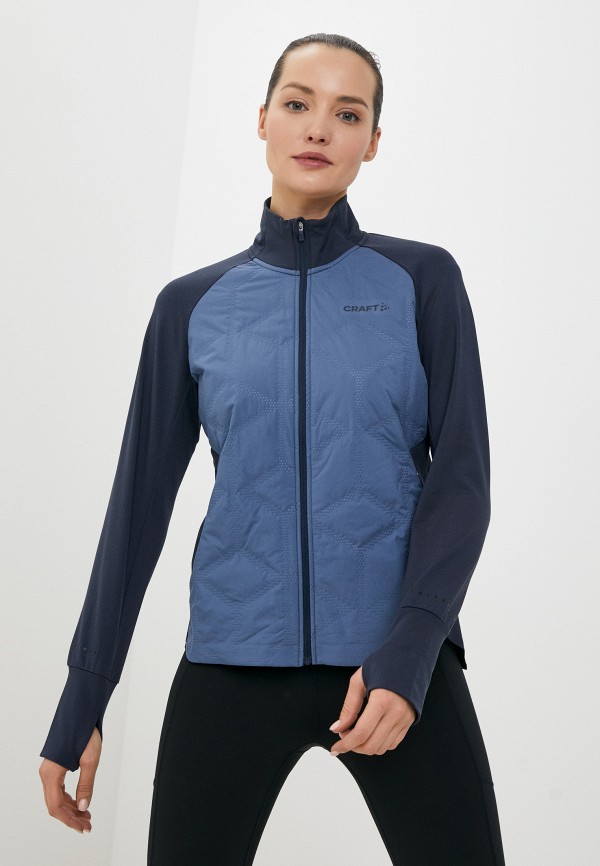 женская спортивные куртка craft, синяя