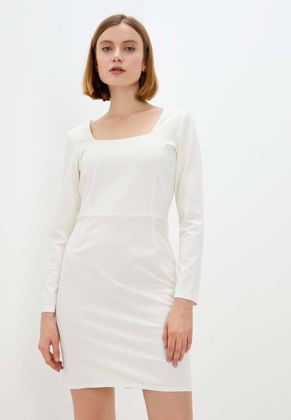 женское платье-футляр machiss, белое