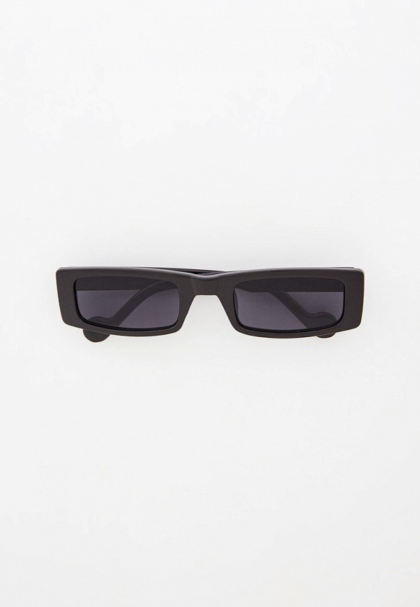 женские квадратные солнцезащитные очки bocciolo, черные