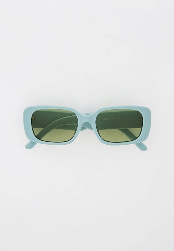 женские квадратные солнцезащитные очки bocciolo, бирюзовые