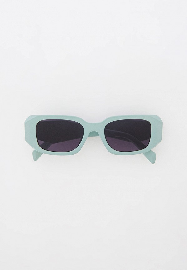 женские квадратные солнцезащитные очки bocciolo, бирюзовые