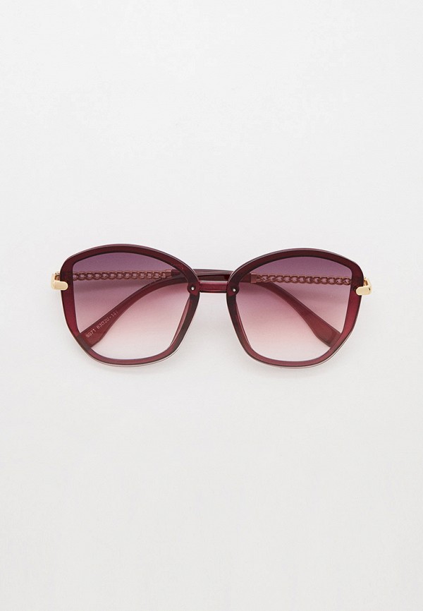 женские круглые солнцезащитные очки bocciolo, бордовые