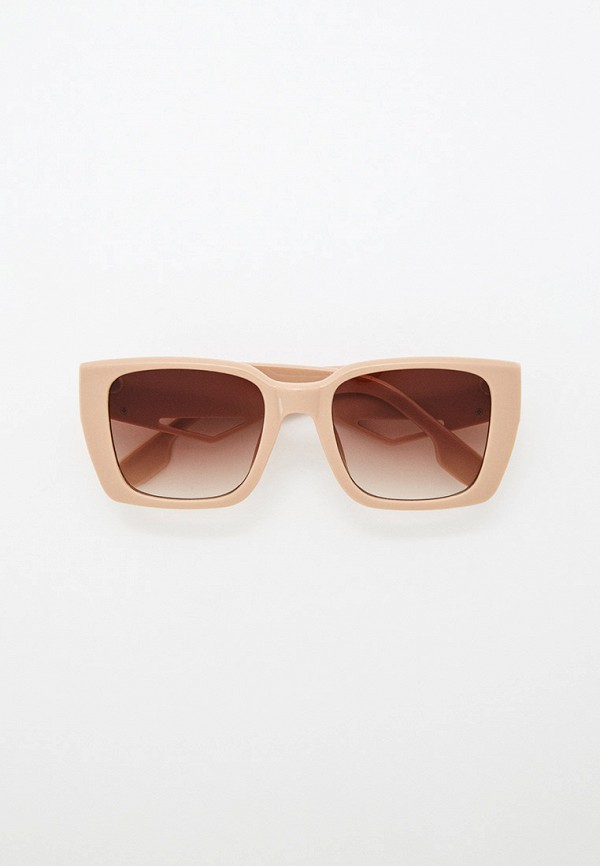 женские квадратные солнцезащитные очки bocciolo, бежевые