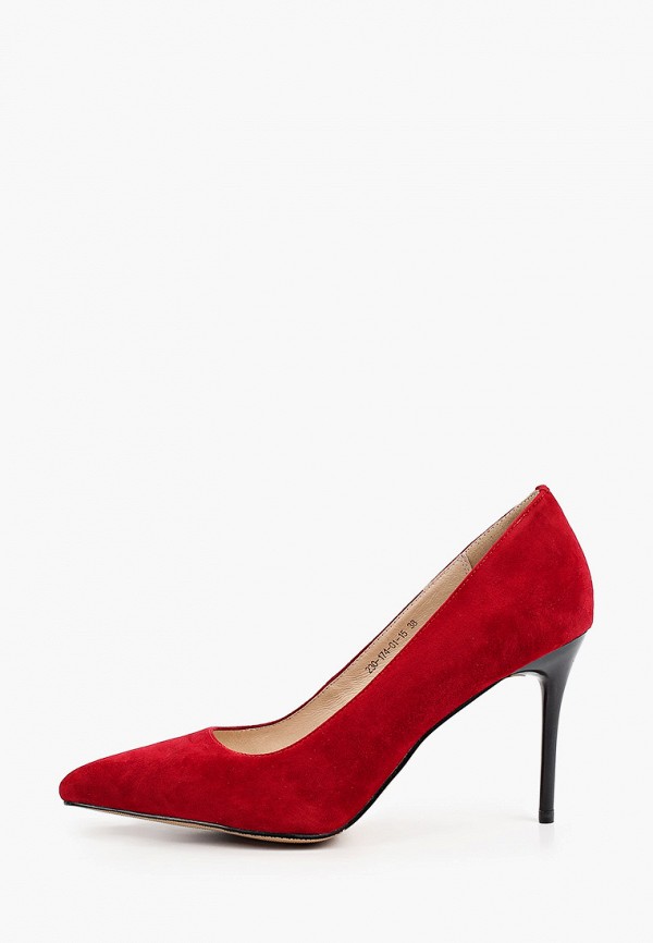 женские туфли-лодочки dino ricci, красные