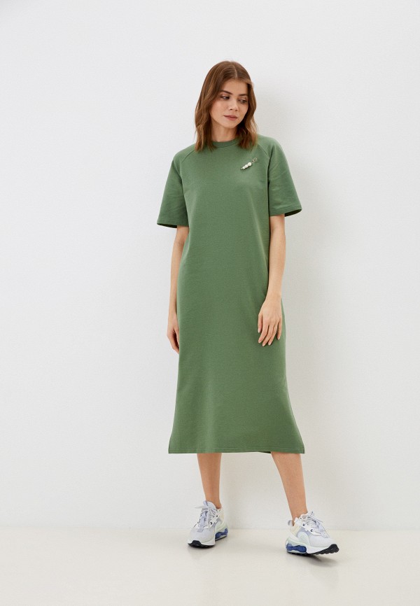 женское платье-футболки d.s, зеленое