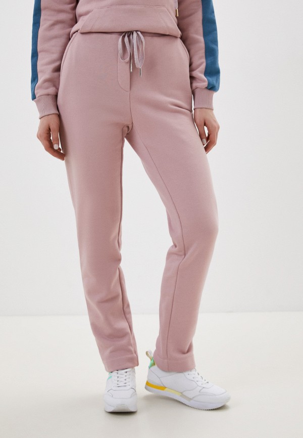 женские спортивные брюки solo by endea, розовые