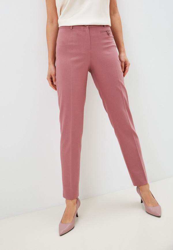 женские повседневные брюки solo by endea, розовые
