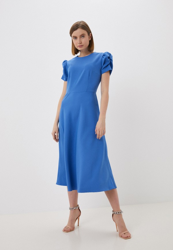 женское повседневные платье elena andriadi, синее