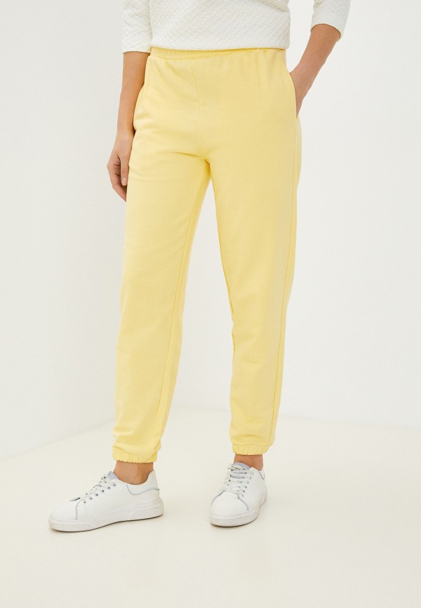 женские спортивные брюки zolla, желтые