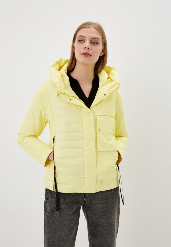 женская утепленные куртка winterra, желтая