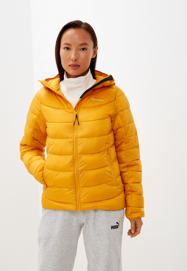 женская спортивные куртка outventure, оранжевая