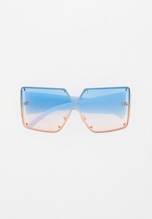женские квадратные солнцезащитные очки vitacci, разноцветные
