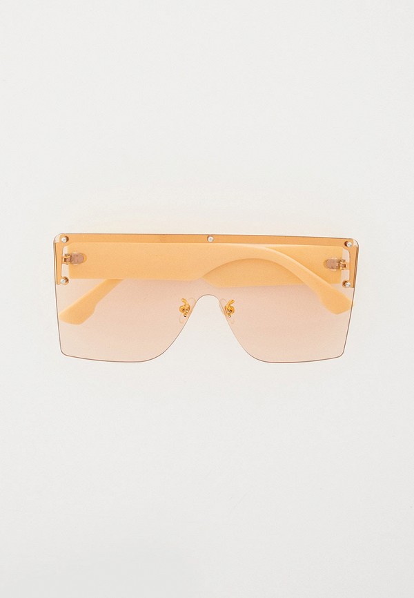 женские авиаторы солнцезащитные очки vitacci, бежевые