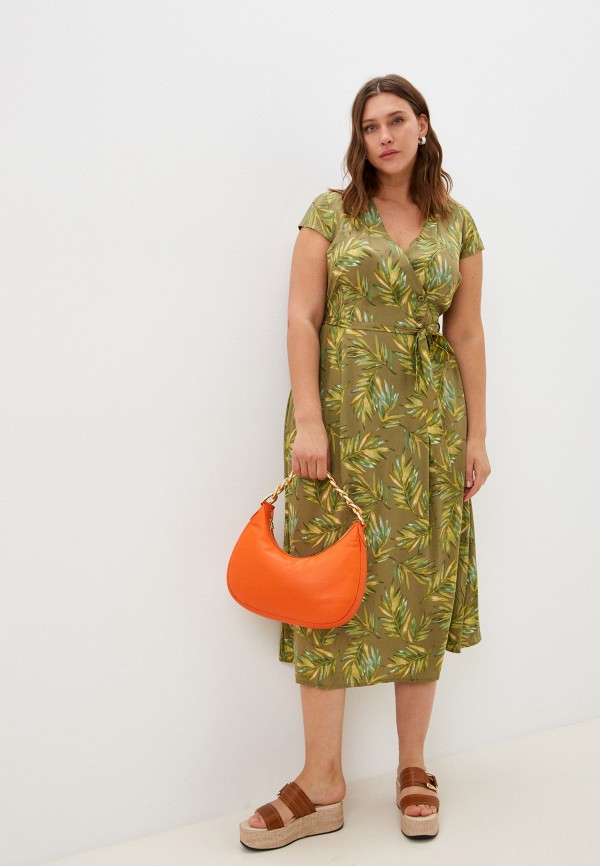 женское повседневные платье horosha, зеленое