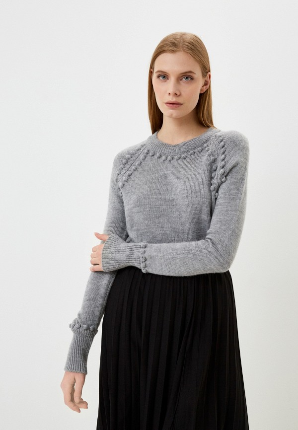 женский свитер avemod, серый