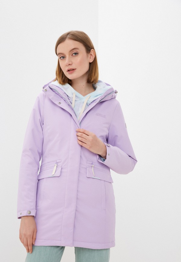 женская спортивные куртка high experience, фиолетовая