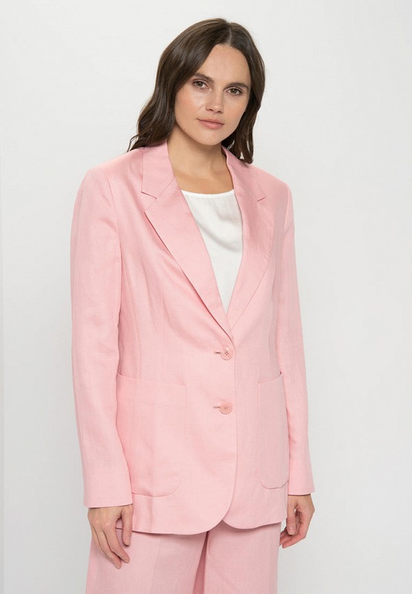 женский пиджак taifun, розовый