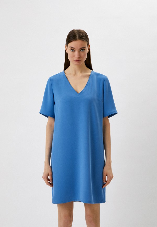женское платье-футболки tara jarmon, голубое