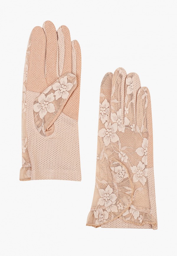 женские текстильные перчатки nadia piskun, бежевые