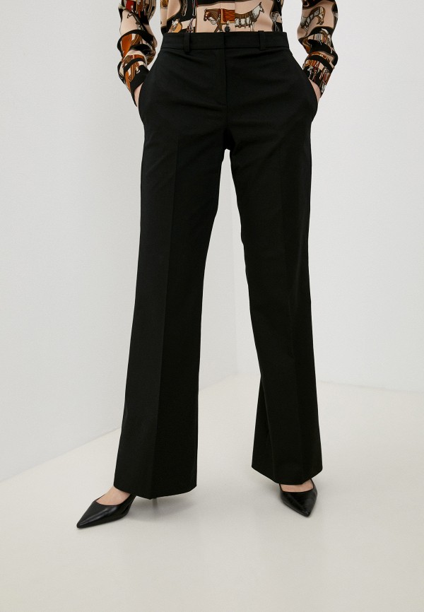 женские классические брюки vassa&co, черные