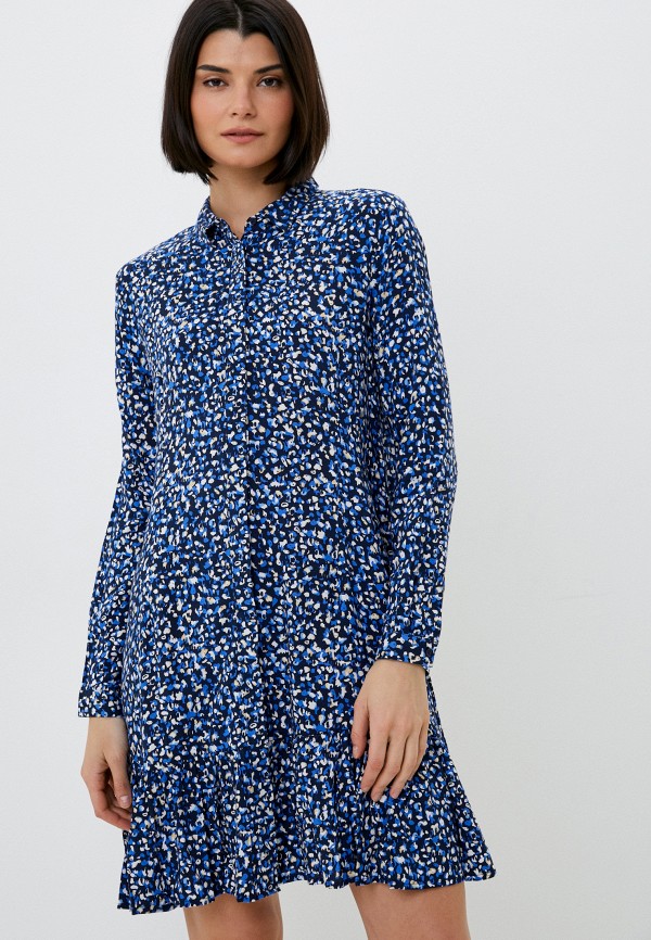 женское платье-рубашки colin’s, синее