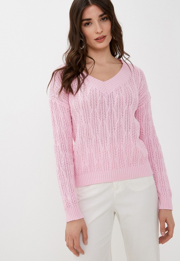 женский пуловер abricot, розовый