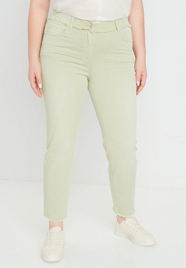 женские джинсы скинни samoon by gerry weber, зеленые