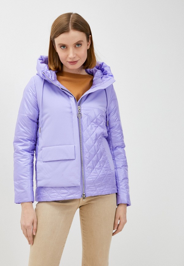 женская утепленные куртка winterra, фиолетовая