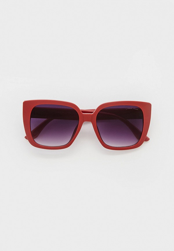 женские квадратные солнцезащитные очки gabriela marioni, розовые