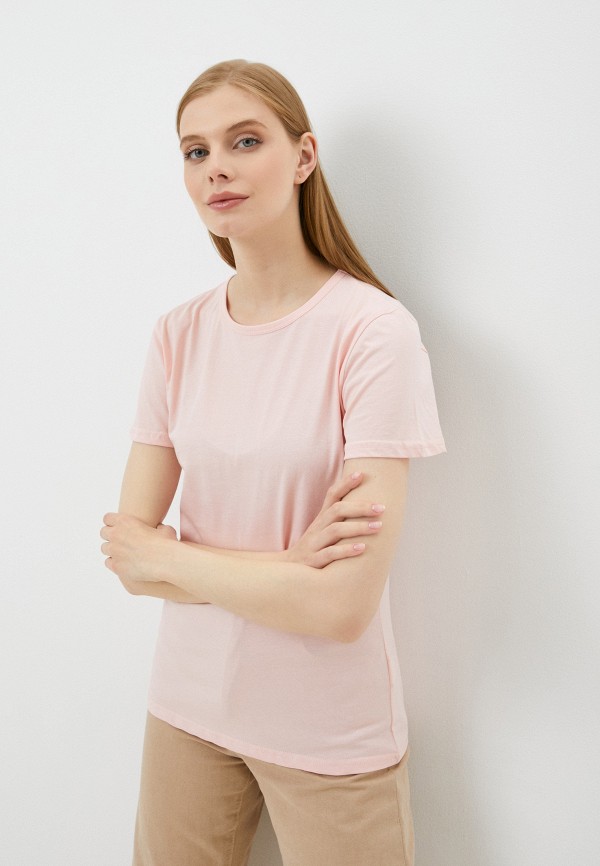 женская спортивные футболка blacksi, розовая