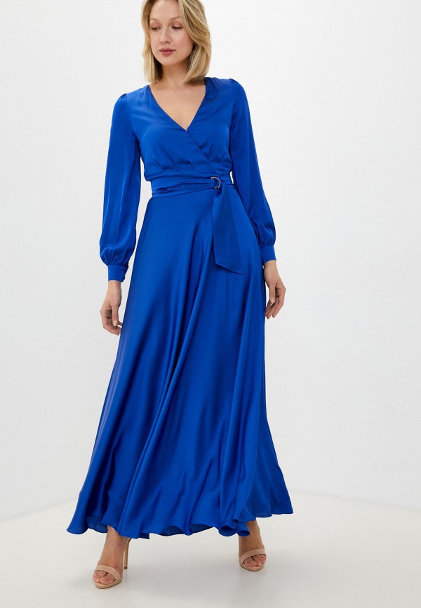 женское вечерние платье luvine, синее
