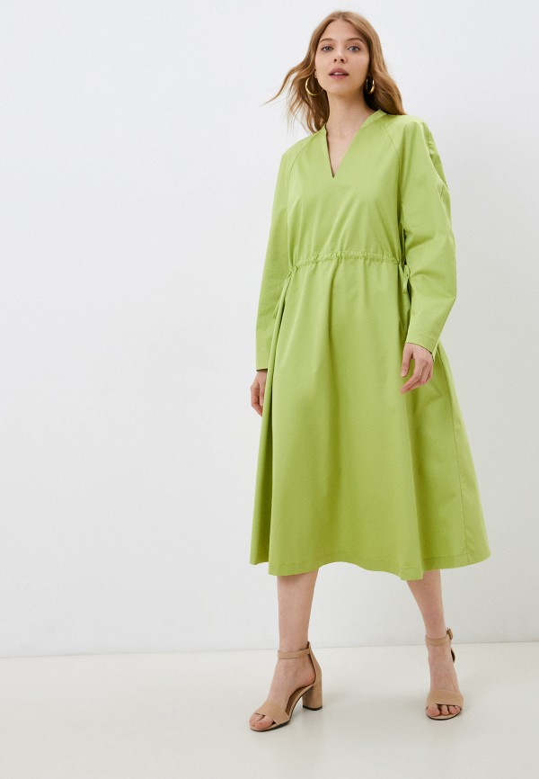 женское повседневные платье antiga, зеленое