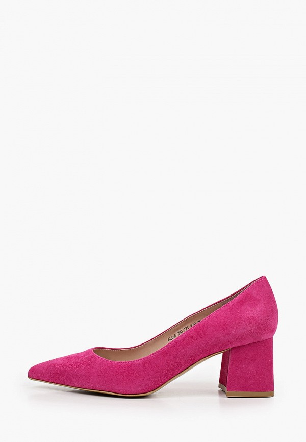 женские туфли с закрытым носом giotto, розовые