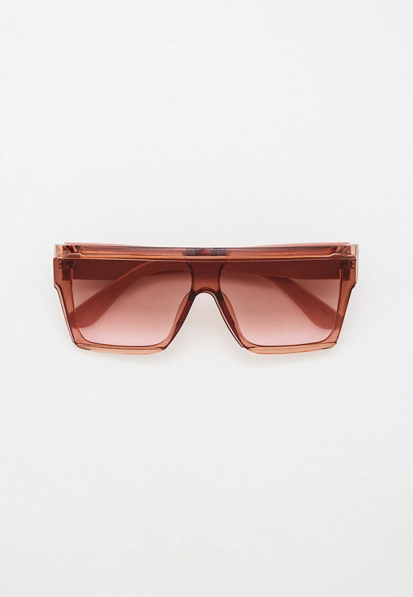 женские квадратные солнцезащитные очки mon mua, коричневые