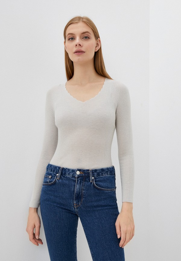 женский пуловер o.line, серый