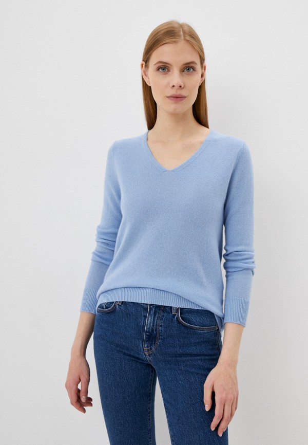 женский пуловер o.line, голубой