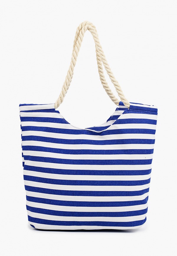 женская пляжные сумка wow miami, синяя