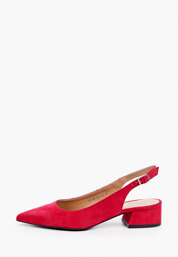 женские туфли giotto, красные