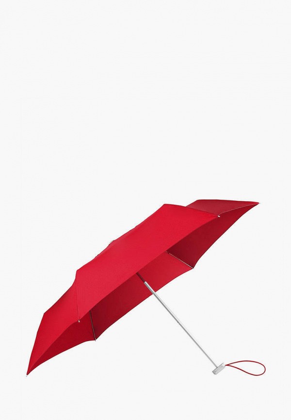 женский складные зонт samsonite, красный