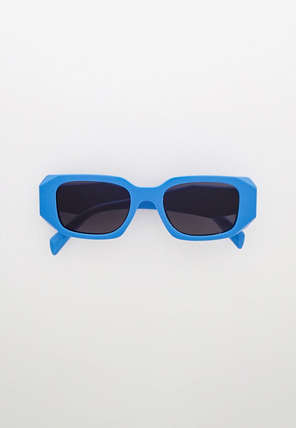 женские квадратные солнцезащитные очки bocciolo, синие